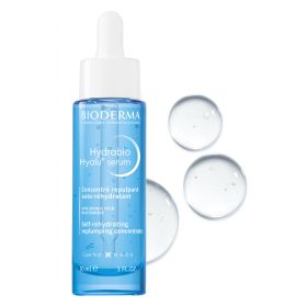 BIODERMA HYDRABIO HYALU+ Nawilżające serum przeciwzmarszczkowe, nadające jędrność skórze 30 ml
